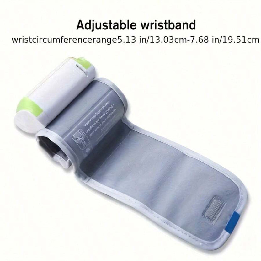 Sale 50%🔥 Digital Wrist Blood Pressure Monitor – LCD Screen, Voice, Portable Case