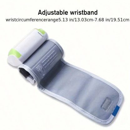 Sale 50%🔥 Digital Wrist Blood Pressure Monitor – LCD Screen, Voice, Portable Case